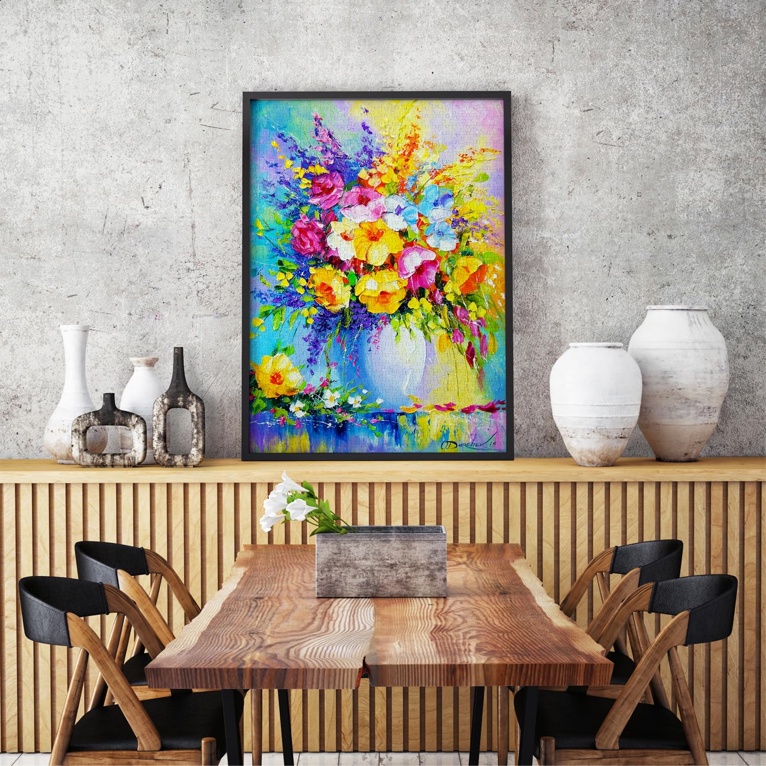 ENJOY Puzzle 1000 Teile – Regenbogen-Löwenzahn – Mattes Finish, Weiche Haptik, Unique Teile – Inkl. Ersatzservice Für Fehlende Teile ENJOY Puzzle 1000 Teile – Regenbogen-Löwenzahn – Mattes Finish, Weiche Haptik, Unique Teile – Inkl. Ersatzservice Für Fehlende Teile