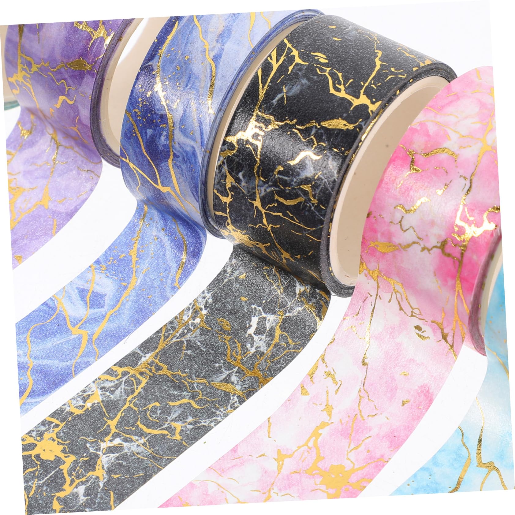 Operitacx 56rollos Cinta Washi Decorativa De Mármol Para Scrapbooking y Manualidades Para Diarios y Proyectos Diy