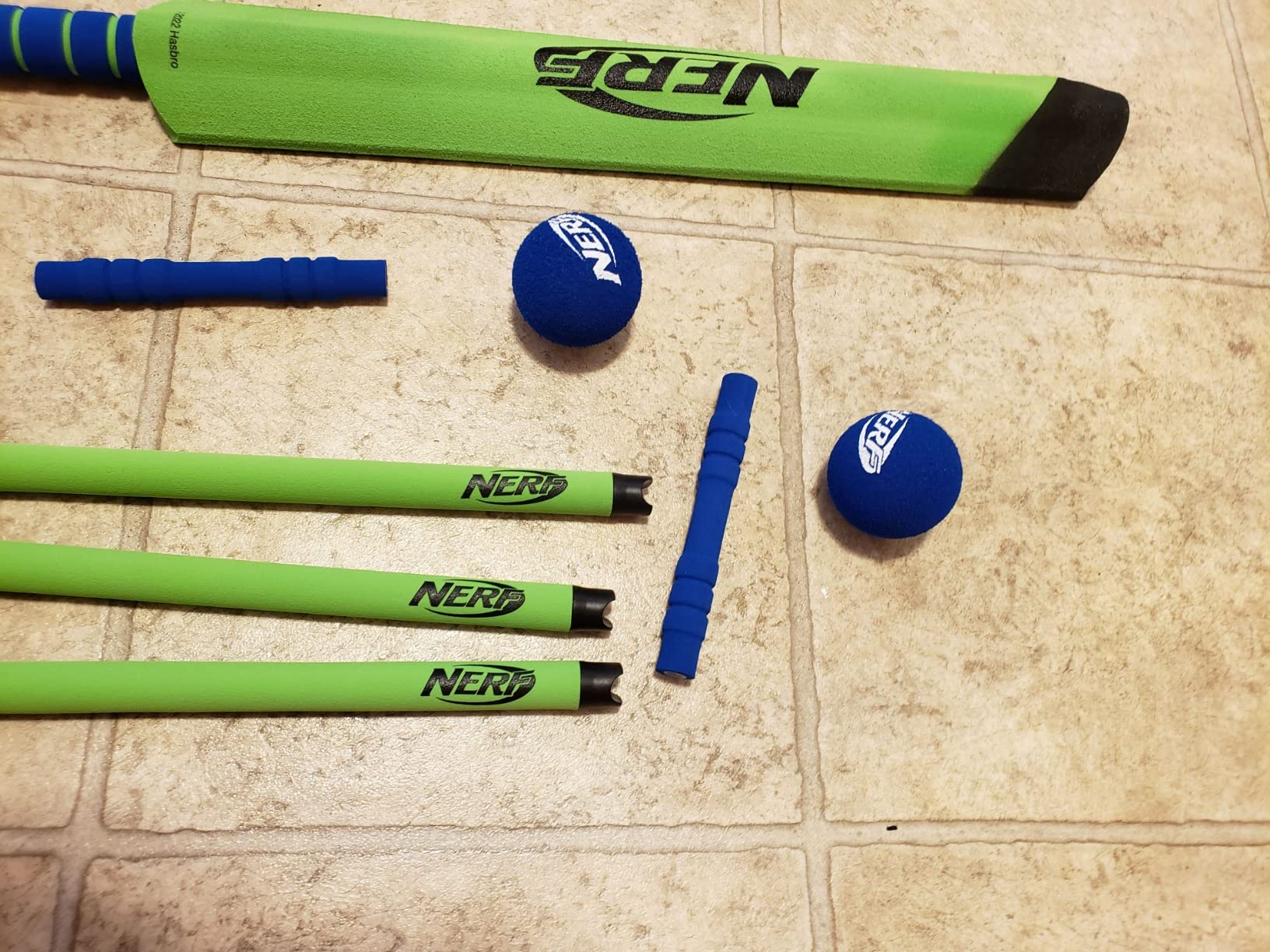 Wiffle Bat Nerf Foam Cricket Set Full Starter Cricket With 30