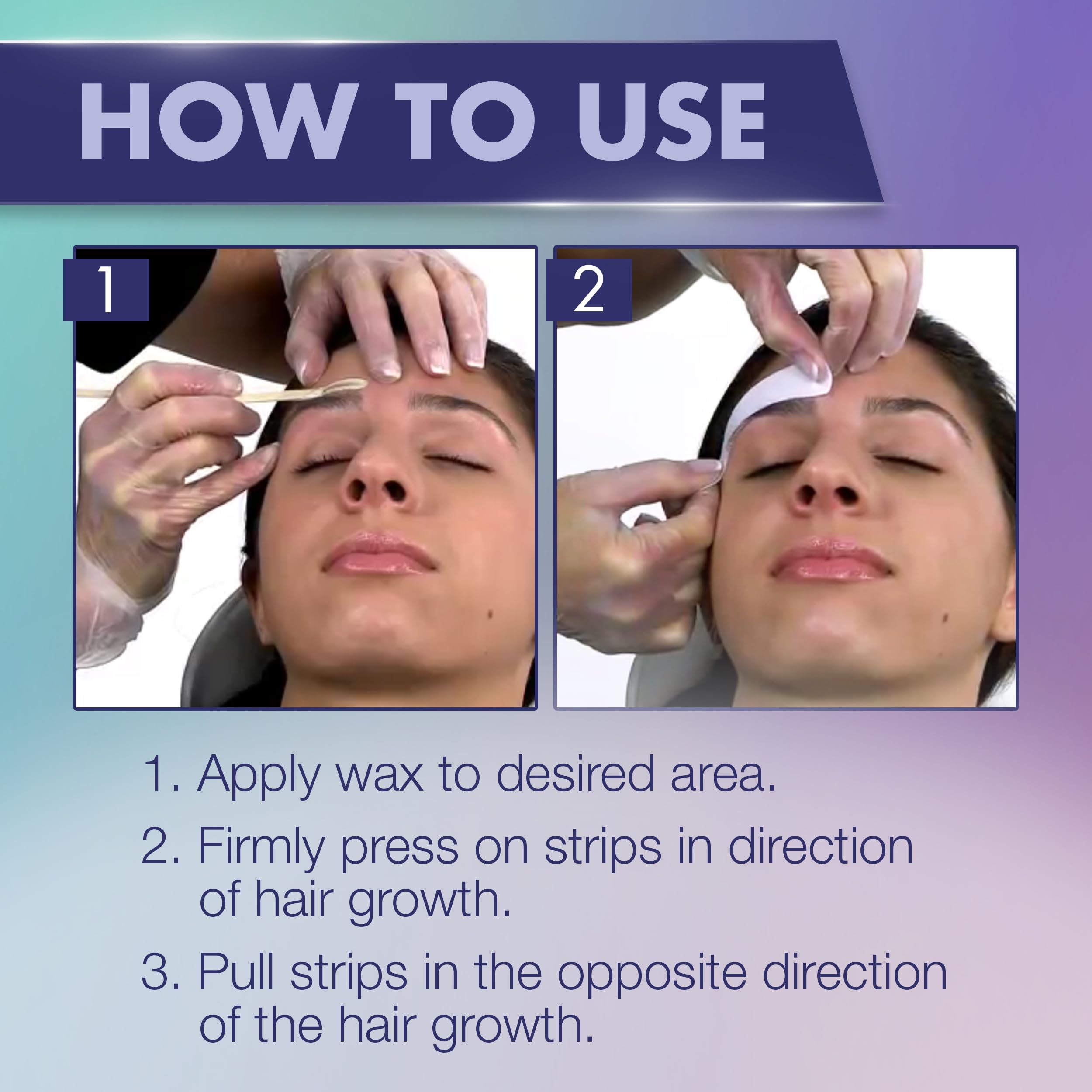 Amazon.com : Satin Smooth EZ Grip Non-Woven Wax Strips for Face