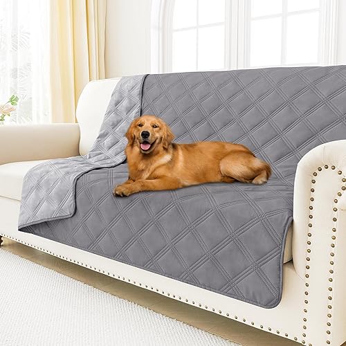 Miniatura 122 de Smiry Manta Impermeable para Cama de Perro 30x70, Manta Suave Reversible para Mascotas, Cubierta Lavable a Prueba de Fugas para Sofá de Gatos y Azul