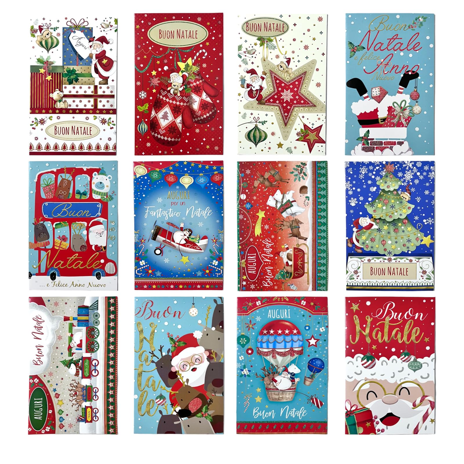 Biglietti Di Pasqua ARKRAFT - Confezione Da 12 Biglietti + Buste - Auguri In Italiano