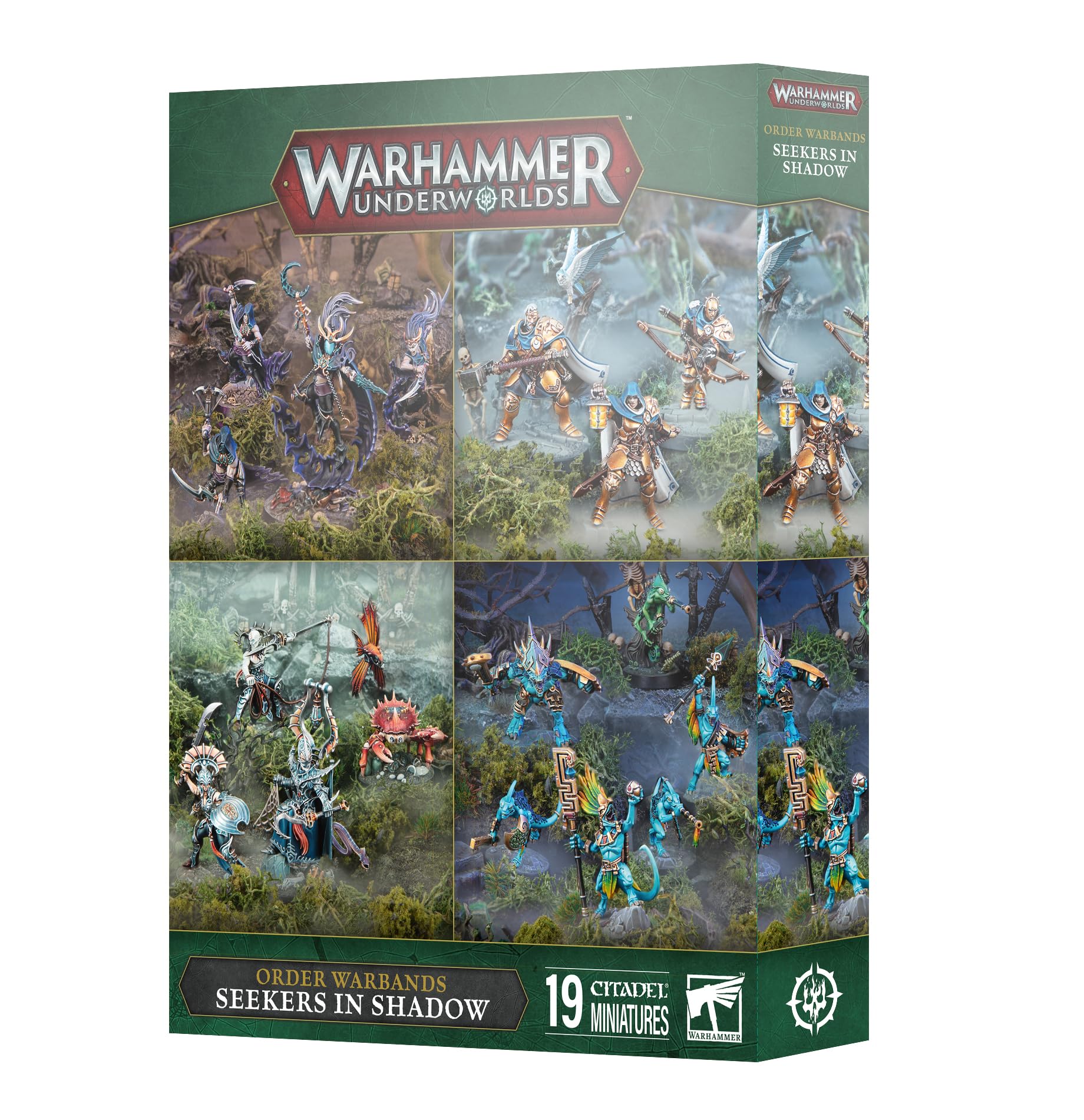 Games Workshop - Warhammer Underworlds: Order Warbands - Seekers in Shadow (4 Warband Pack)