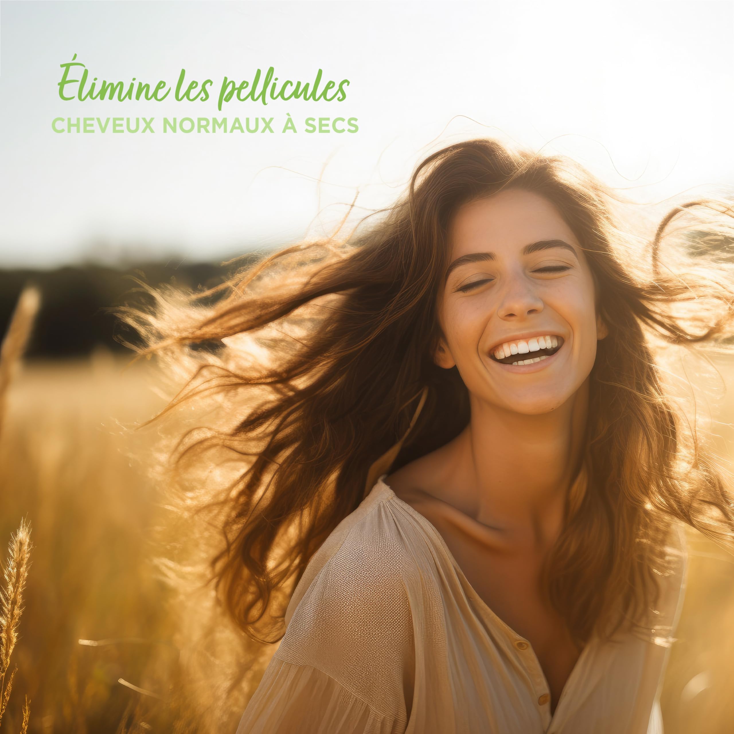 Naturé Moi - Shampoo Antiforfora - Capelli Normali - Shampoo Senza Solfati - Cura Capelli Forfora - Tè, Acqua Di Cetriolo Bio - 95% Di Origine Naturale - 250ml