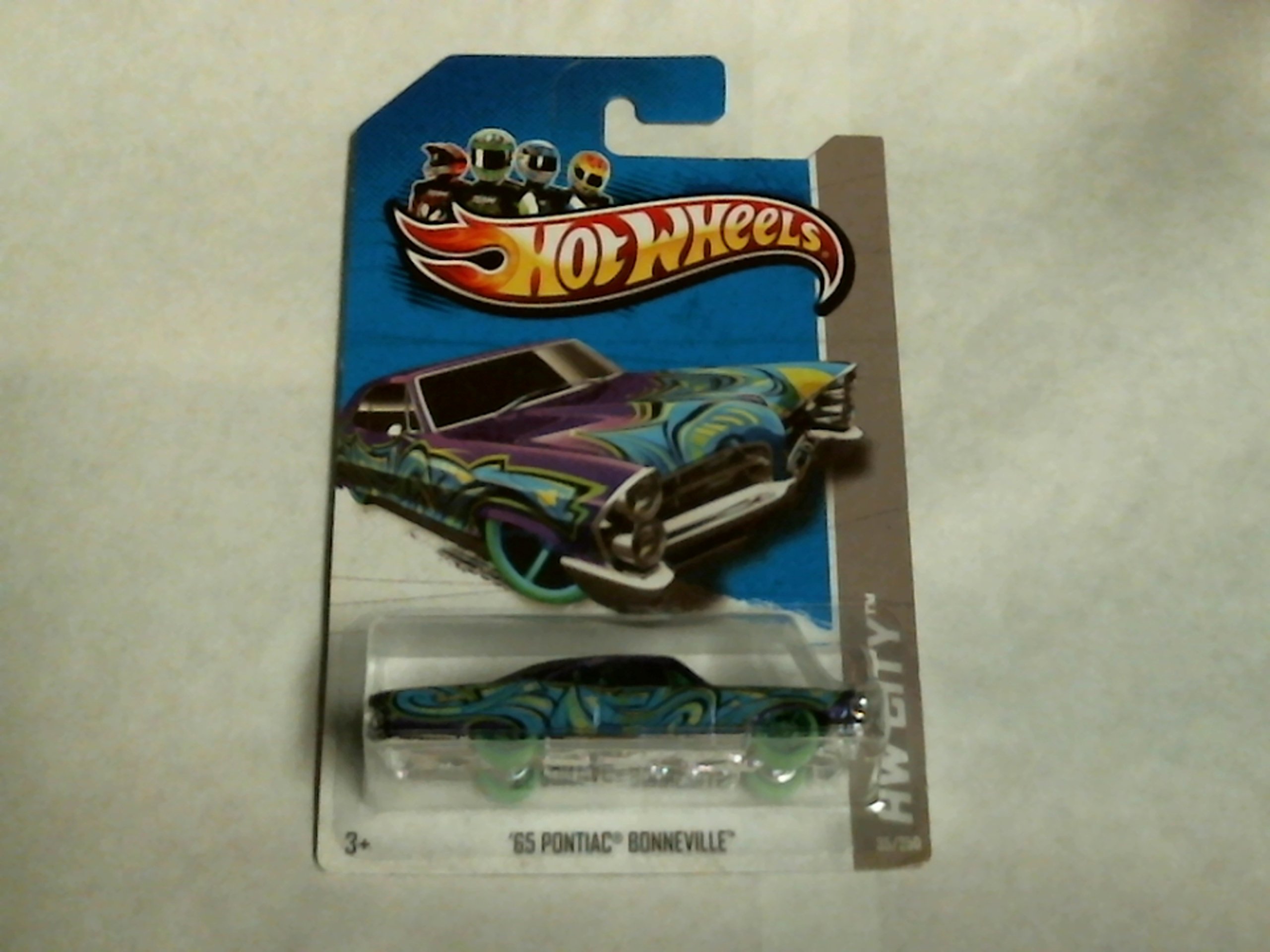 Amazon.com: Hot Wheels 2013 HW City Purple 65 Pontiac
