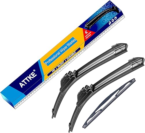 3 limpiaparabrisas delantero de 28 pulgadas + 14 pulgadas + limpiaparabrisas trasero de 12 pulgadas para Nissan Versa Note 2014 2015 2016 2017 2018