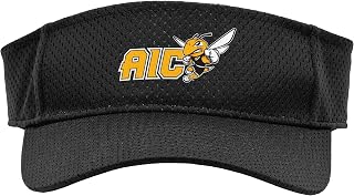 American International College AIC Yellow Jackets Sport Sun Visor