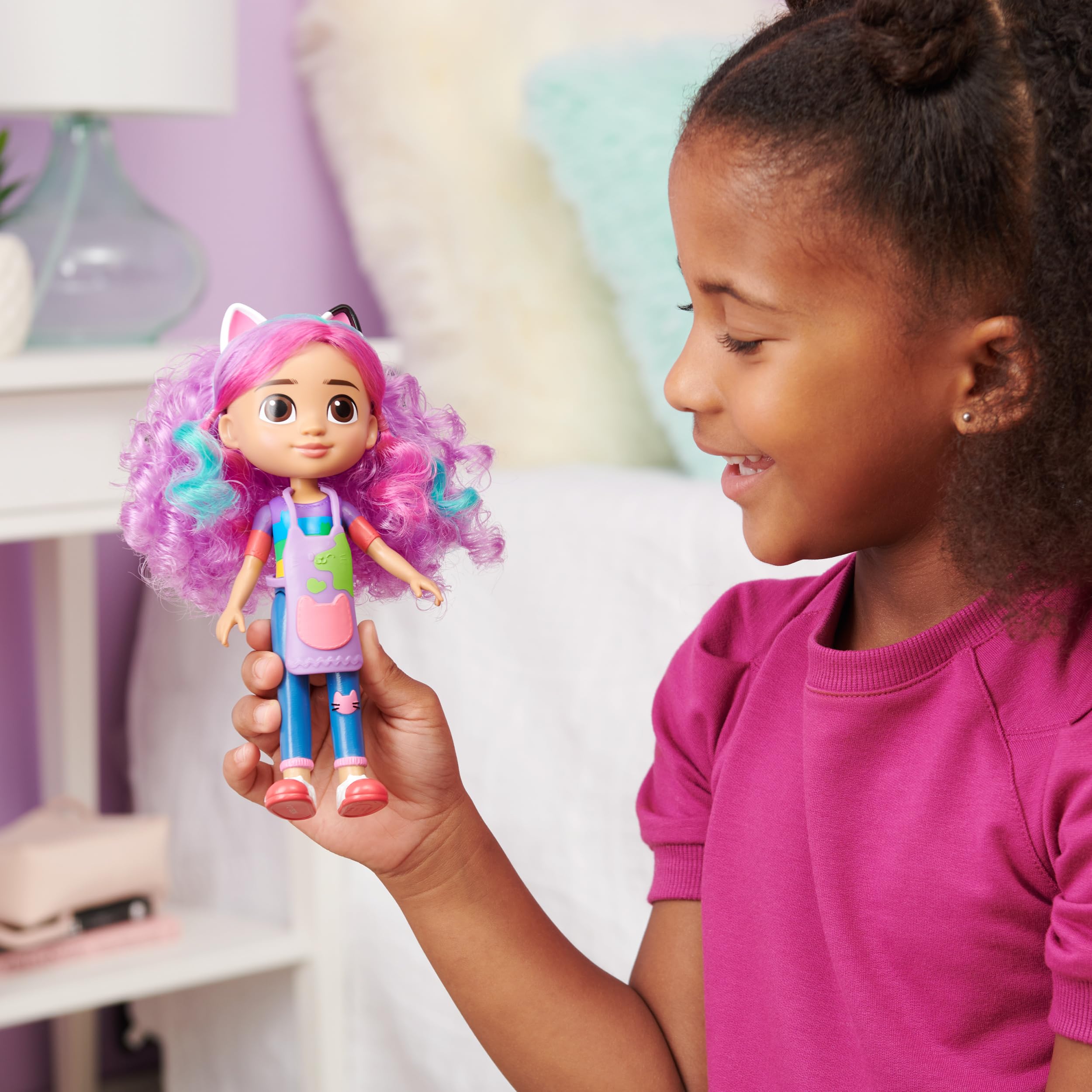 Gabby's Dollhouse Koci Domek Gabi Tęczowy Zestaw Artystyczny
