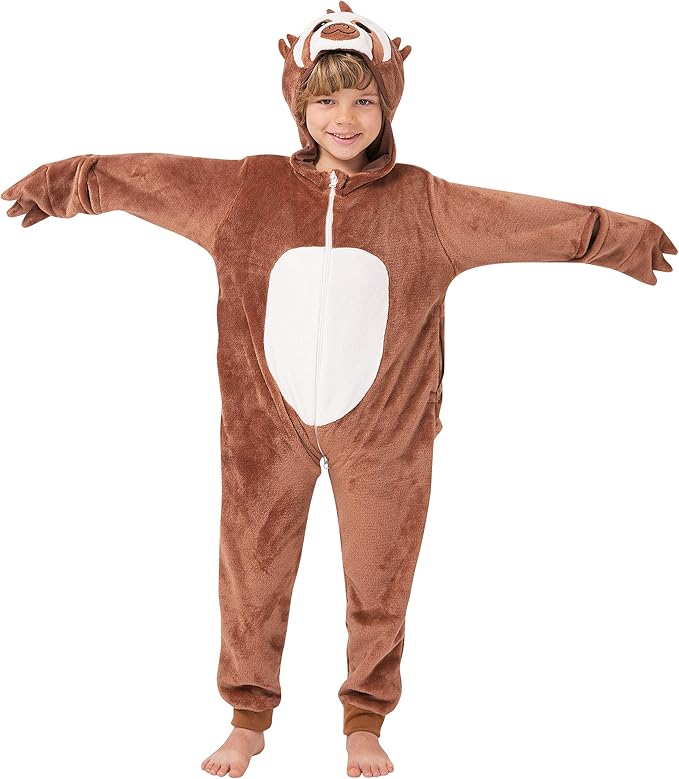 corimori Henry das Faultier Kinder Jungen Mädchen Onesie Jumpsuit