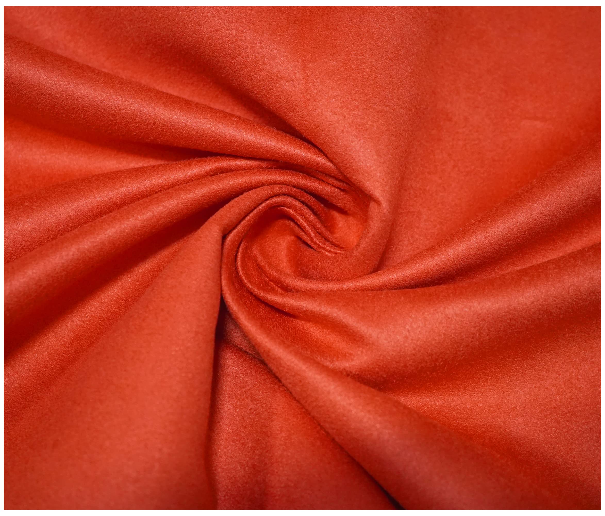 Faux Suede Soft Touch Leatherette Upholstery Fabric for Furnishings Cushions Curtain (300 x 150cm (3 Metre), Autumn) - Image 2