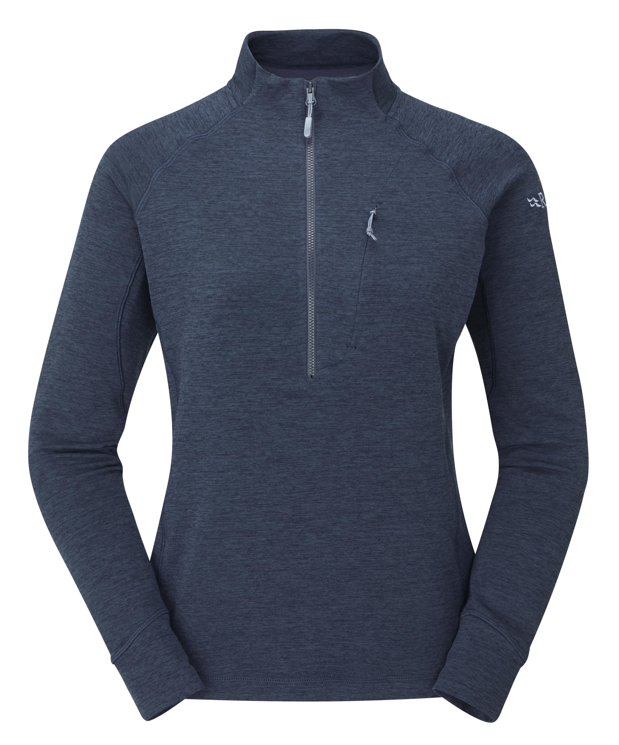 Rab Women's Nexus Pull-On - Lightweight Fleece Jacket for Hiking, Trekking, & Climbing - Deep Ink - Large