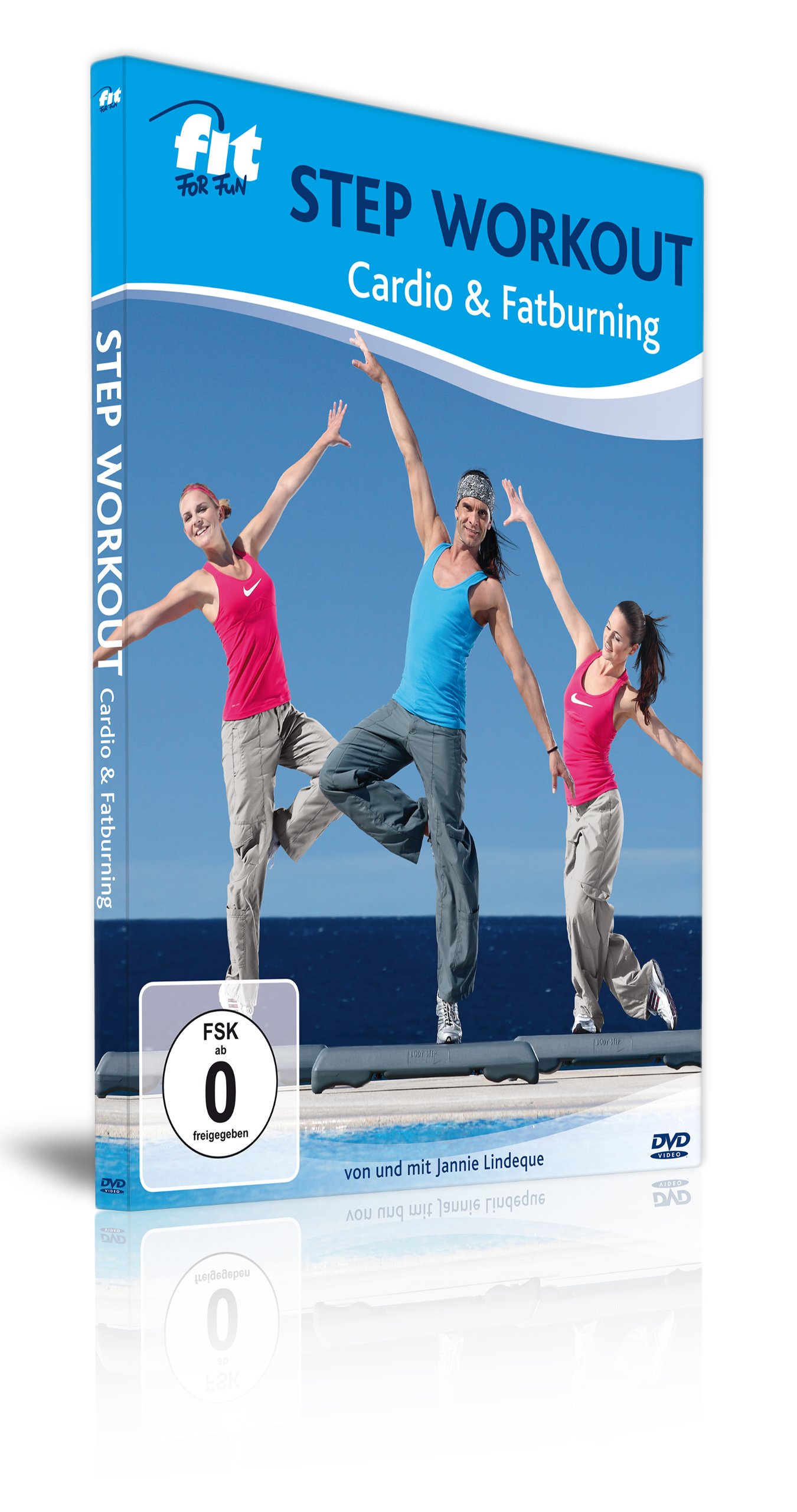 Fit for Fun Step Workout Cardio Fatburning