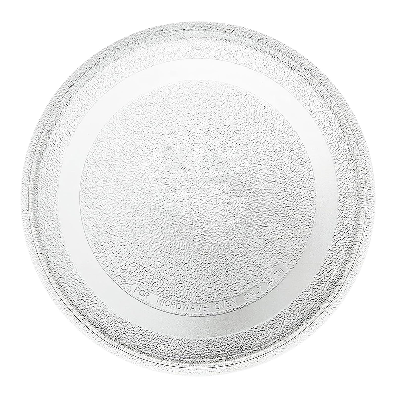 SPARES2GO Universal Microwave Turntable Plate Smooth Flat Glass Dish Tray (11" / 28.4cm / 284mm) — image 1