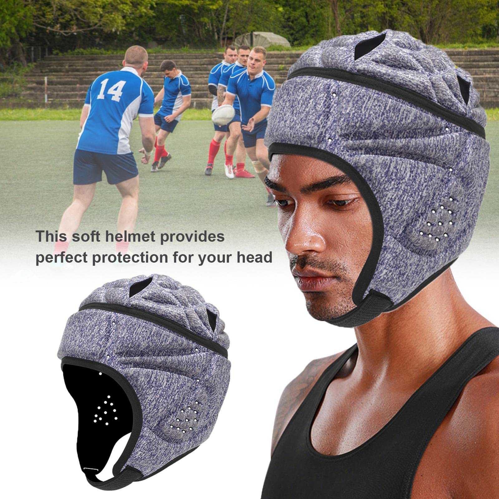 TUKEVA Voetbalhelm, keeperhelm, beschermende uitrusting TUKEVA Voetbalhelm, keeperhelm, beschermende uitrusting