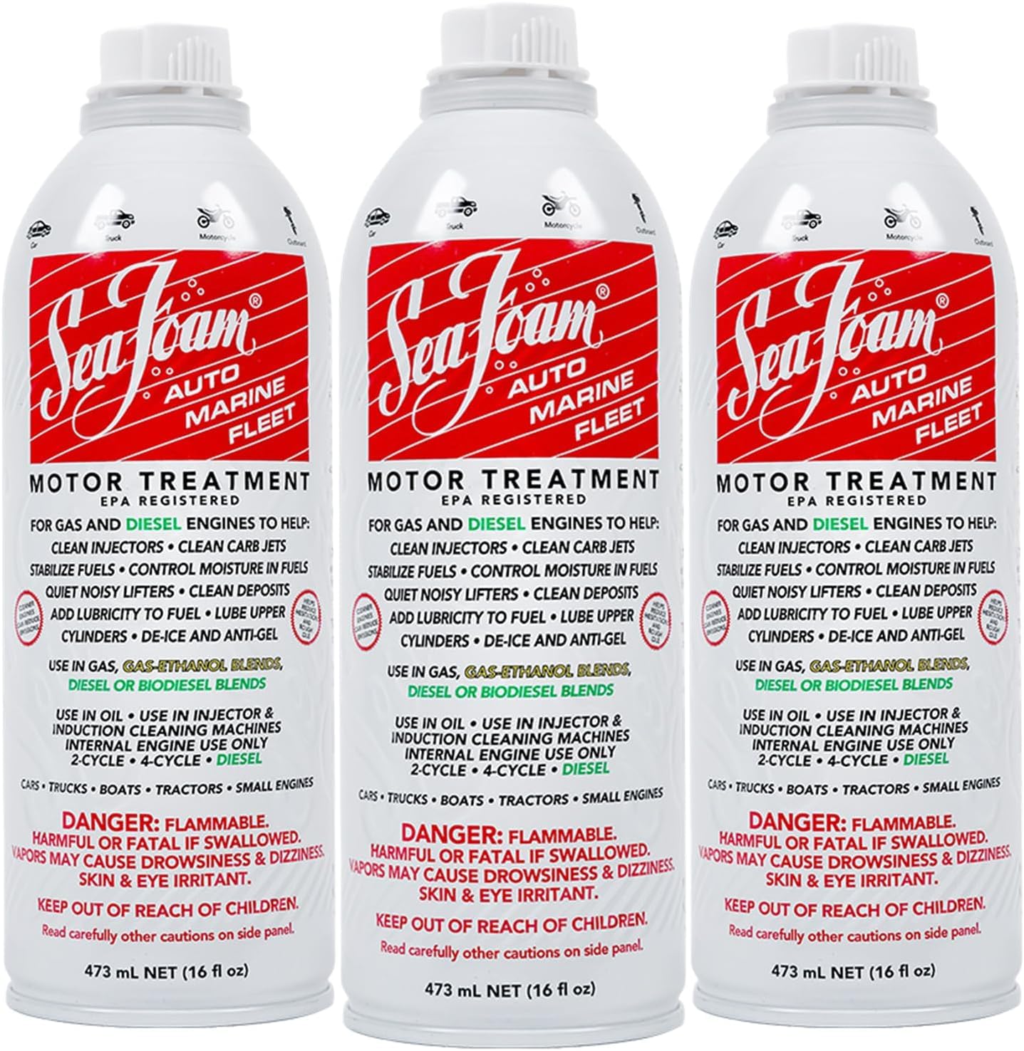 Sea Foam Motor Tune - Up SF16 For Petrol and Diesel Engines (3)