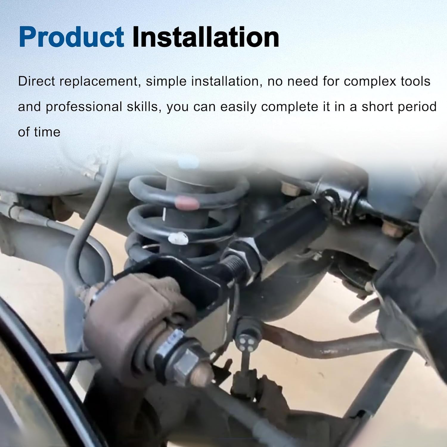 Rear Top Suspension Control Arm Adjustable Compatible with Honda Civic/Acura RSX EL 2001-2005, Alignment Suspension Camber Control Arms Kit Right and Left Side Replace 52390-S5A-A01
