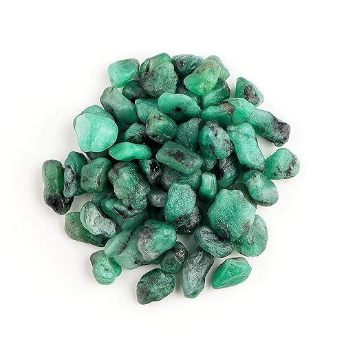 50 Carats Natural Raw Emerald Gemstone Rough Gemstone, Healing Crystals, DIY Jewelry Making, Wire Wrapping, Loose Wholesale Lot, Jewelry Gemstones,
