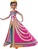 Disney Princess Aladdin Glamorous Jasmine Deluxe Fashion Doll with Gown, Shoes, & Accessories, Inspired by Disney's Live-Action Movie, Toy for Kids & Collectors