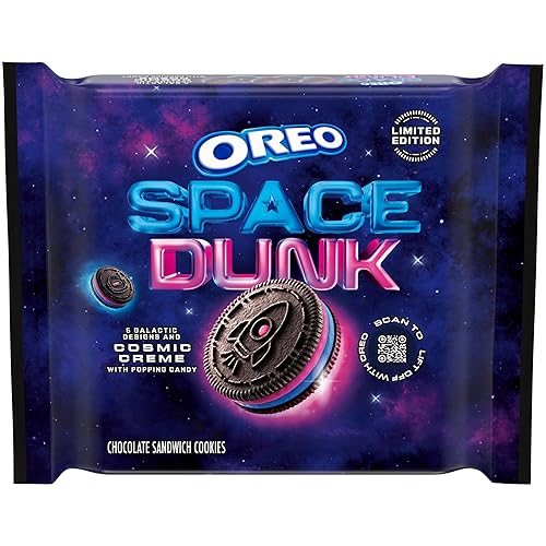 Miniatura 1 de OREO Space Dunk - Galletas sándwich de chocolate, edición limitada, 10.68 onzas