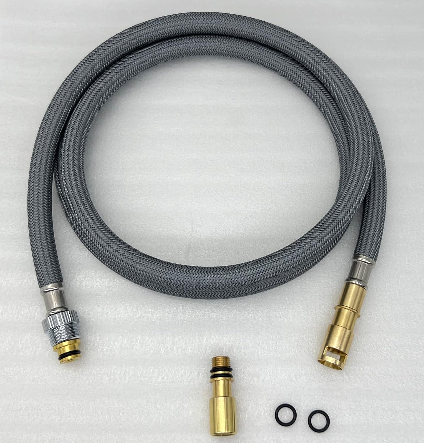 RP50390 RP44647 Hose Assembly for Delta Pull Down Pull Out Faucets with DST or Non-DST, Palo 470/472/474/476 Delta Faucet Replacement Hose Part RP62057 RP74608 RP32527, 59 inches Length