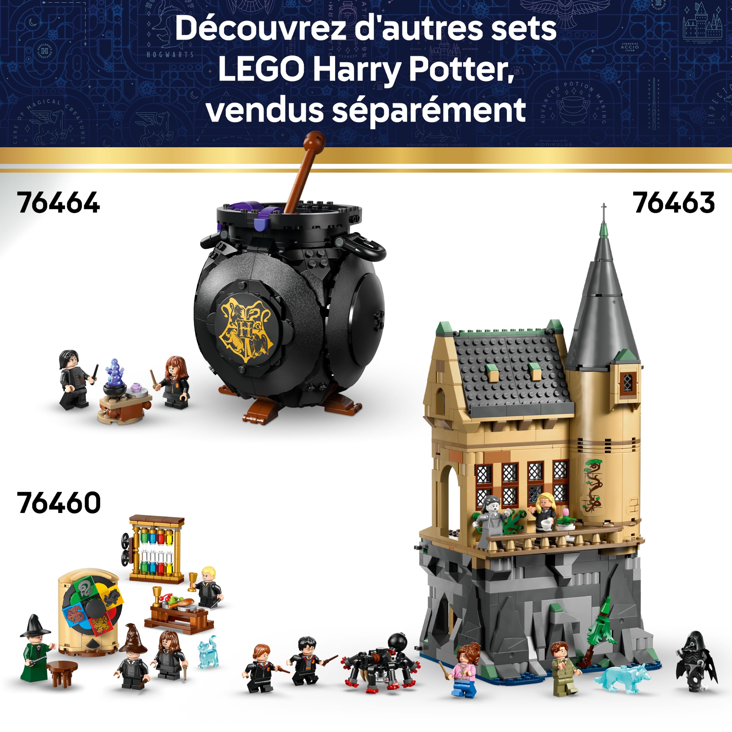 LEGO Harry Potter La Maison de Luna Lovegood - Jouet - Maquette Miniature DIY - Brique Lumineuse & 5 Minifigurines - Idée de Décoration pour Chambre - Cadeau pour Fille, Garçon & Fans dès 10 ans 76467