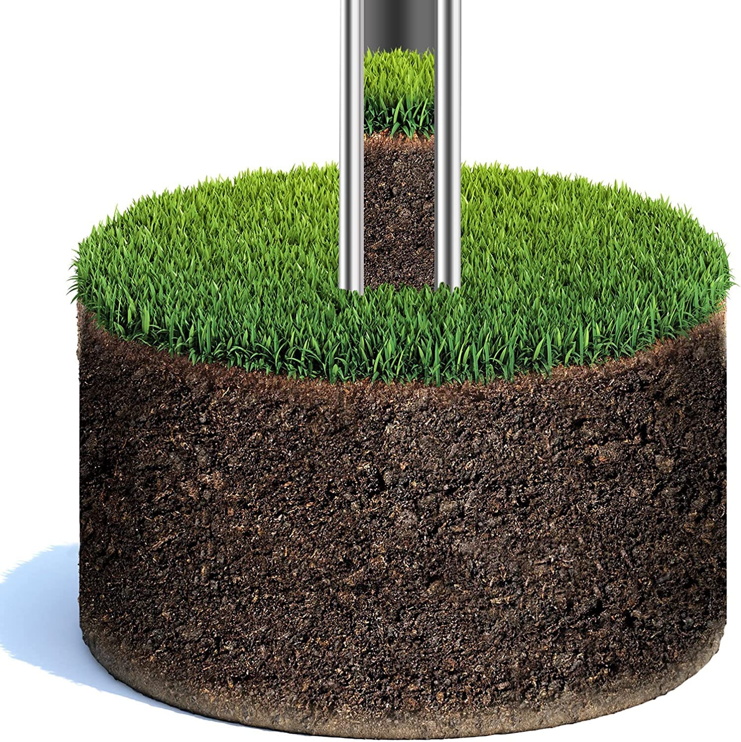 Sonda Per Campionamento Terreno In Acciaio Inox - Per Giardinaggio E Analisi Del Suolo - Foto 8