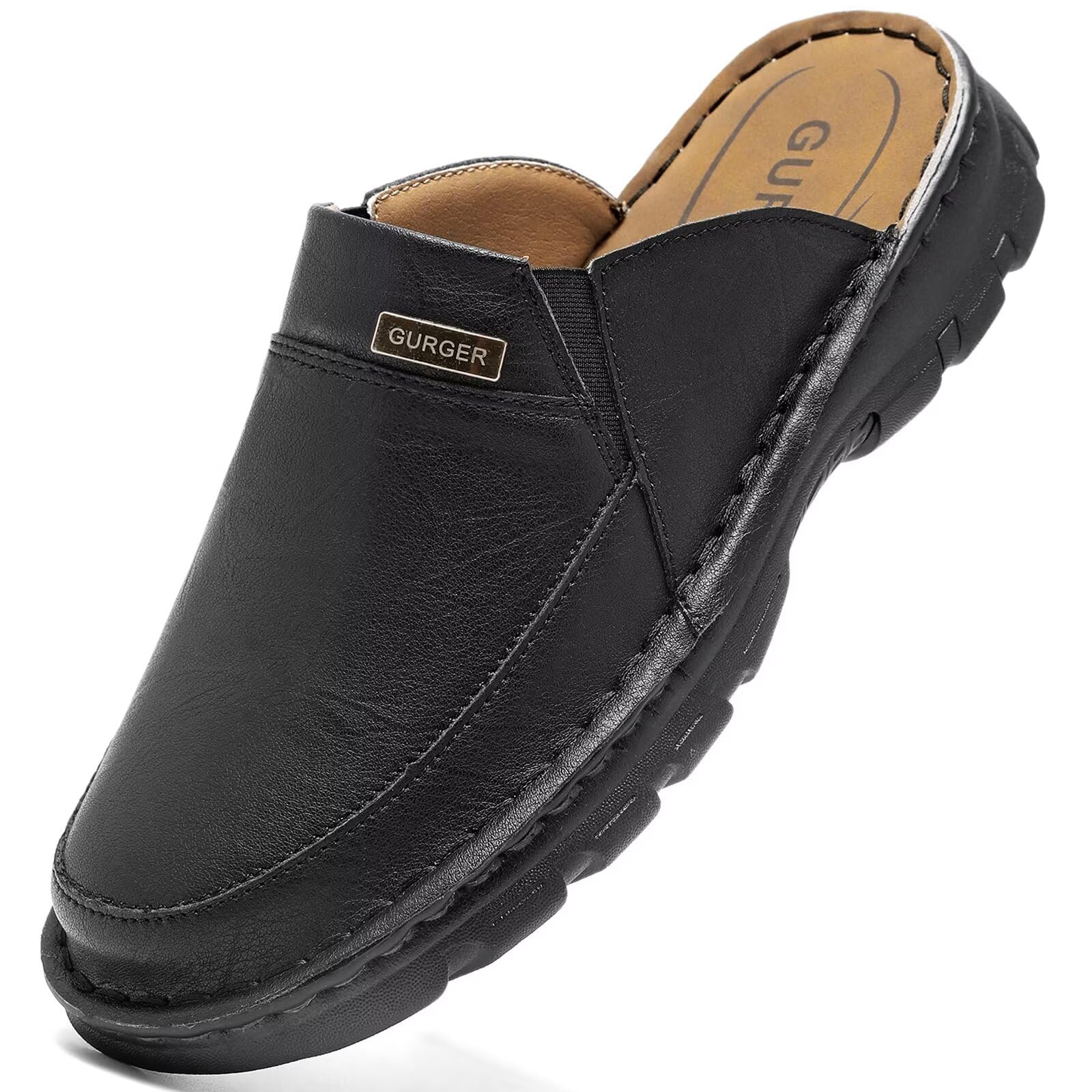 Sabots et Mules Homme Cuir Été Sandales