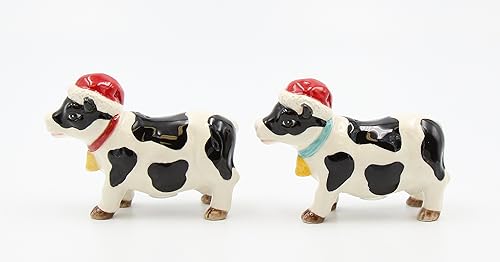 Miniatura 2 de Salero y pimentero de vaca navideña