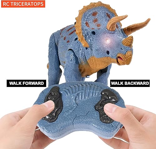 Vista 31 de Liberty Imports Dino Planet - Juguete de dinosaurio a pilas con ojos iluminados y sonidos (terodáctilo)