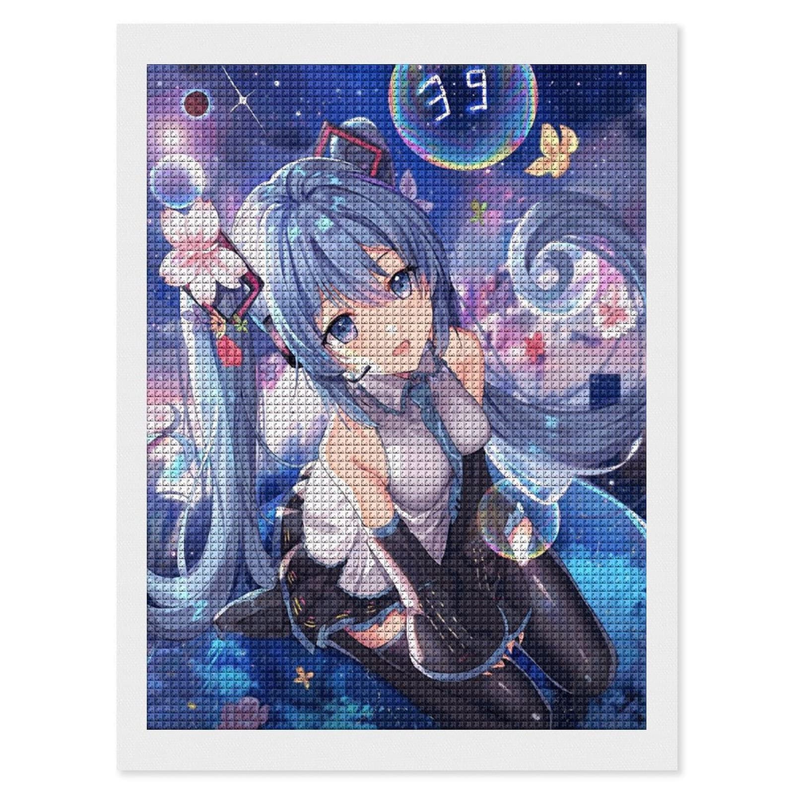 Amazon.co.jp: 初音ミク ダイヤモンドアート ダイヤモンド塗装