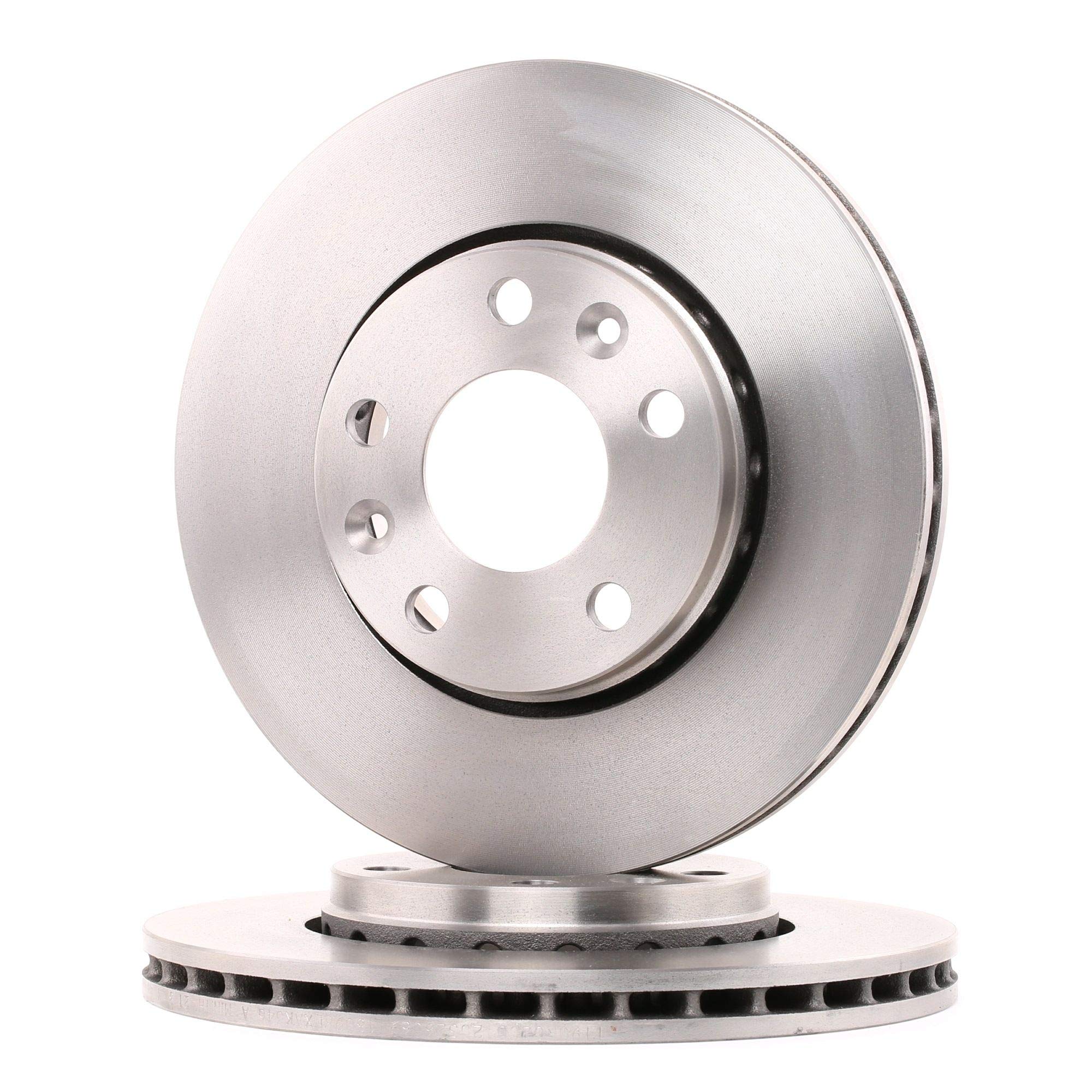 2x BREMBO Disco freno Anteriore Ø280mm Altezza: 44mm Spessore: 24mm ventilazione interna 09.A727.14 Compatibilità con RENAULT Megane 3 Hatchback BZ0/1 Scénic 3 JZ0/1 Megane 4 Hatchback B9A/M/N, DACIA