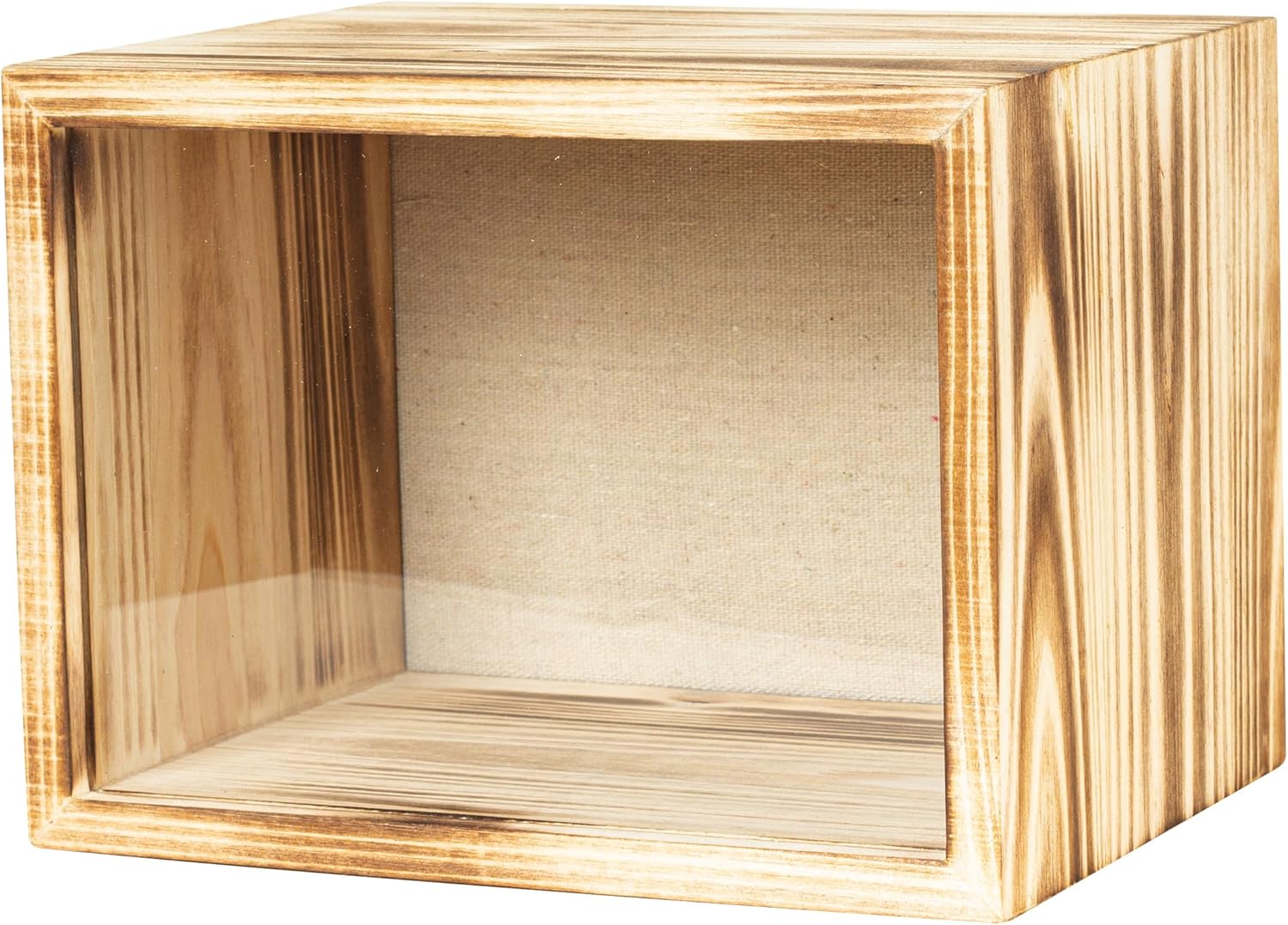 Freezing point 8×6×6 Mini Football Helmets Display Case Wall Mount Deep Small Shadow Box Frame Memory Box for Keepsakes