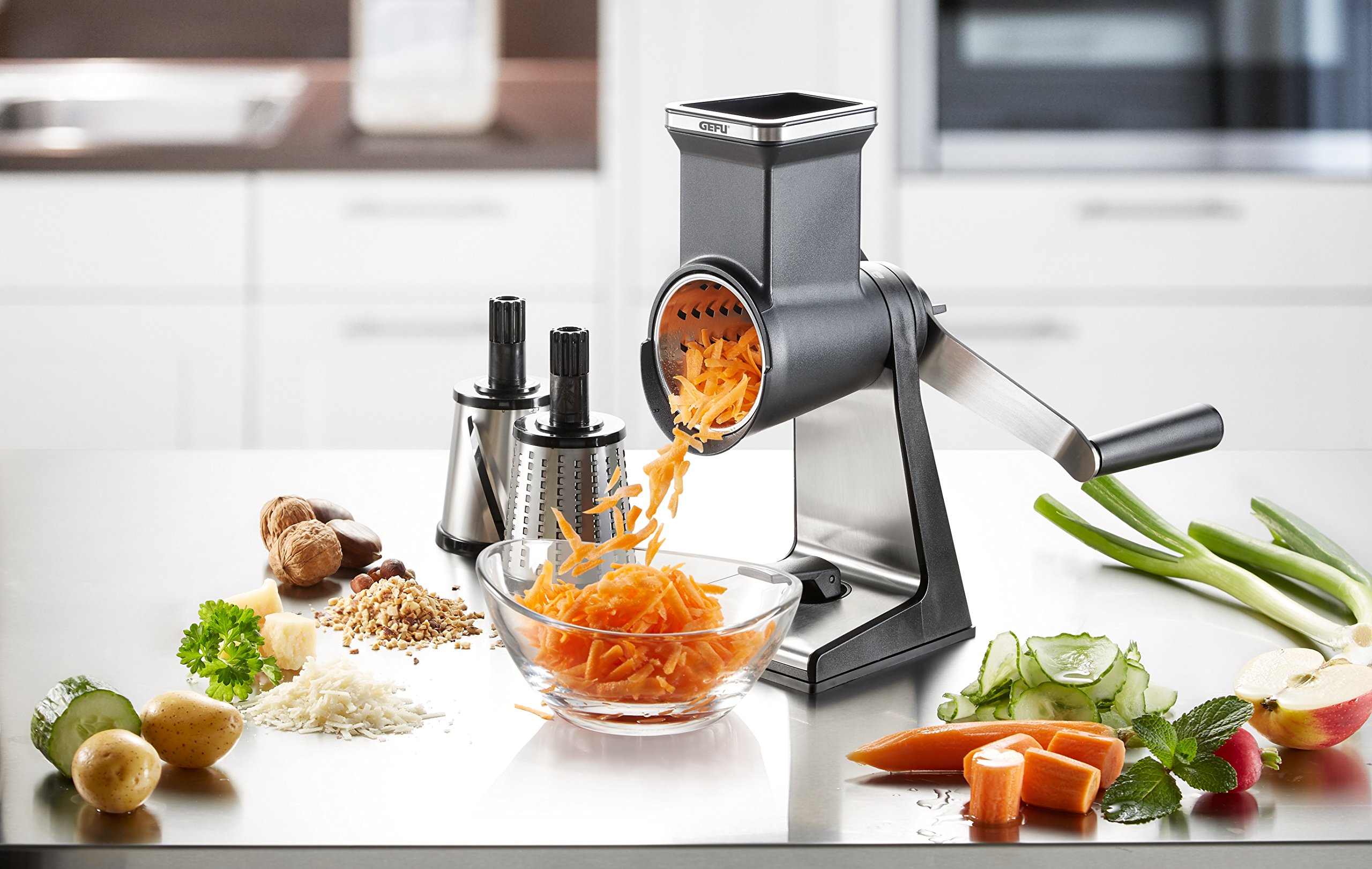 GEFU TRANSFORMA Rotary Grater Attachement for Meat Mincer 19090