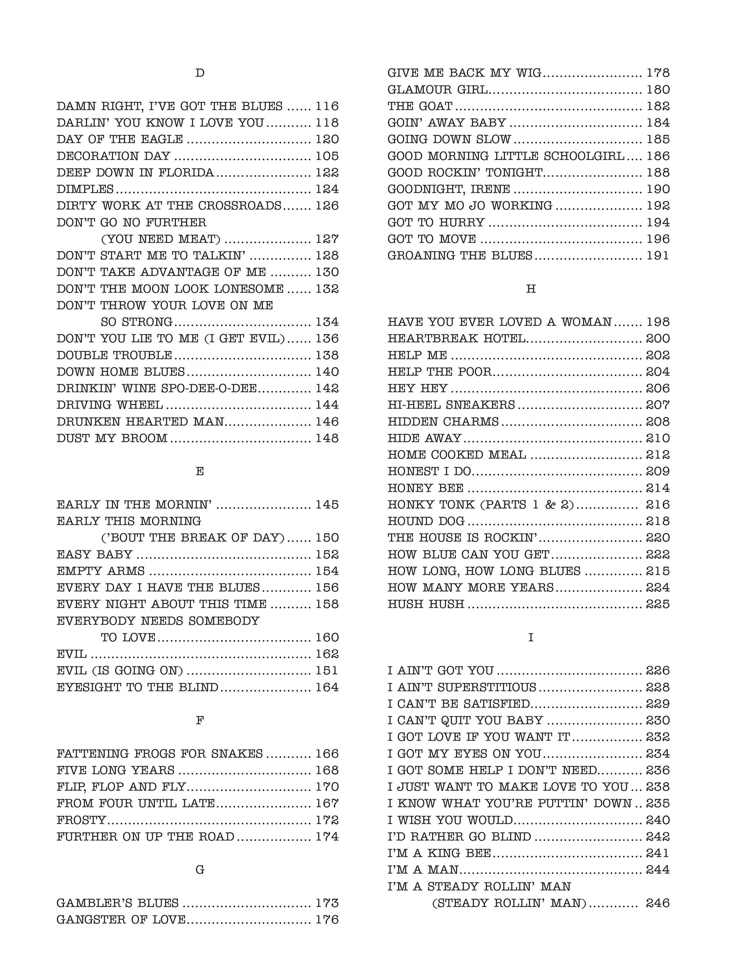 The Real Blues Book: C Instruments