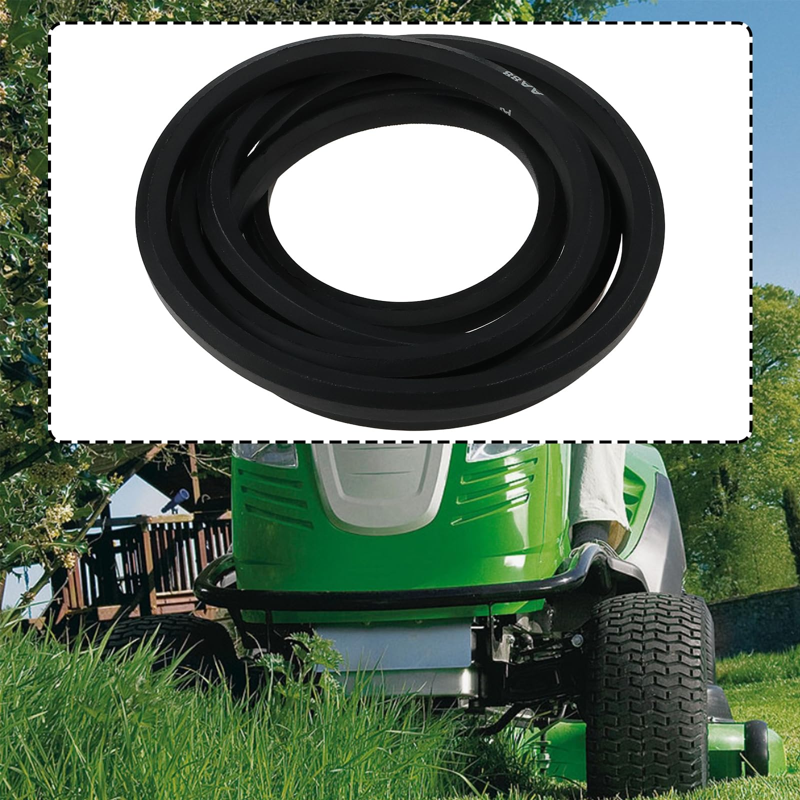 Courroie Trapézoïdale Viking 61257042101 – Pour Tracteurs MT540, MT545, MT585, MT595 | Longueur Intérieure 2451 Mm, Caoutchouc Résistant - 10