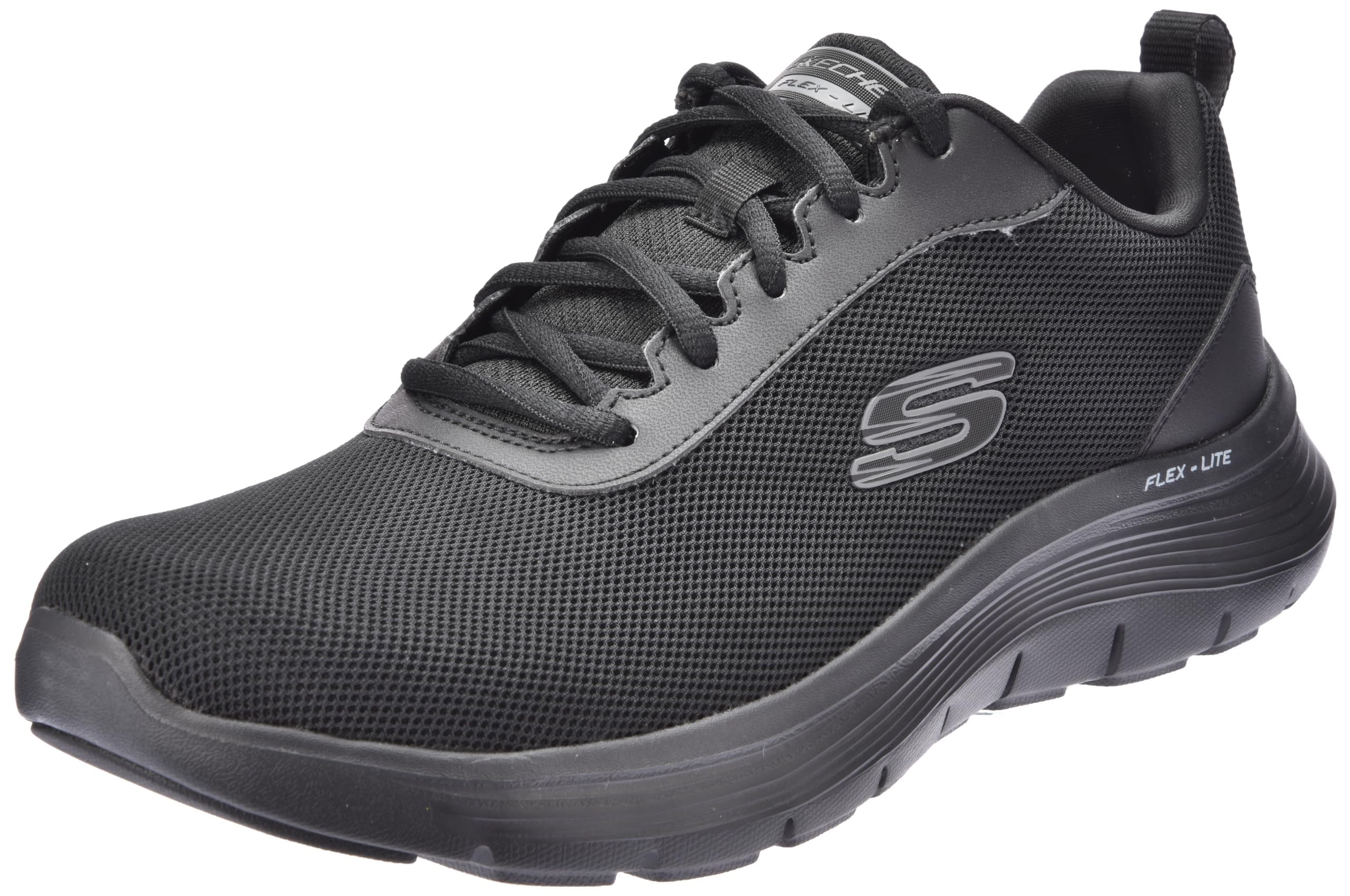 Skechers Flex advantage 5.0-M mens SHOES 41 EU BLACK BLACK