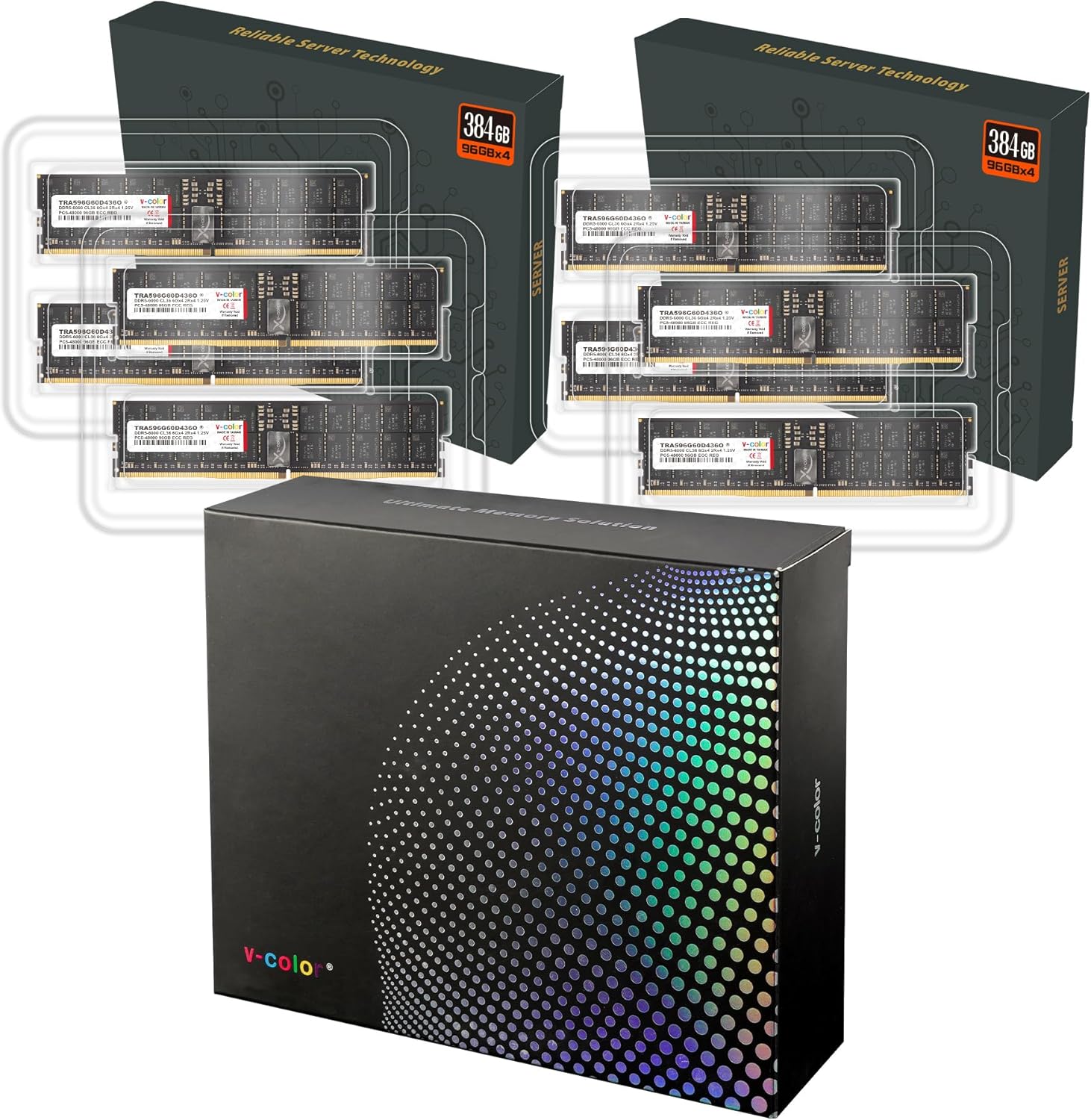 V-Color DDR5 768GB 6000MHz CL36 Review: Testado por 30 dias em workstation