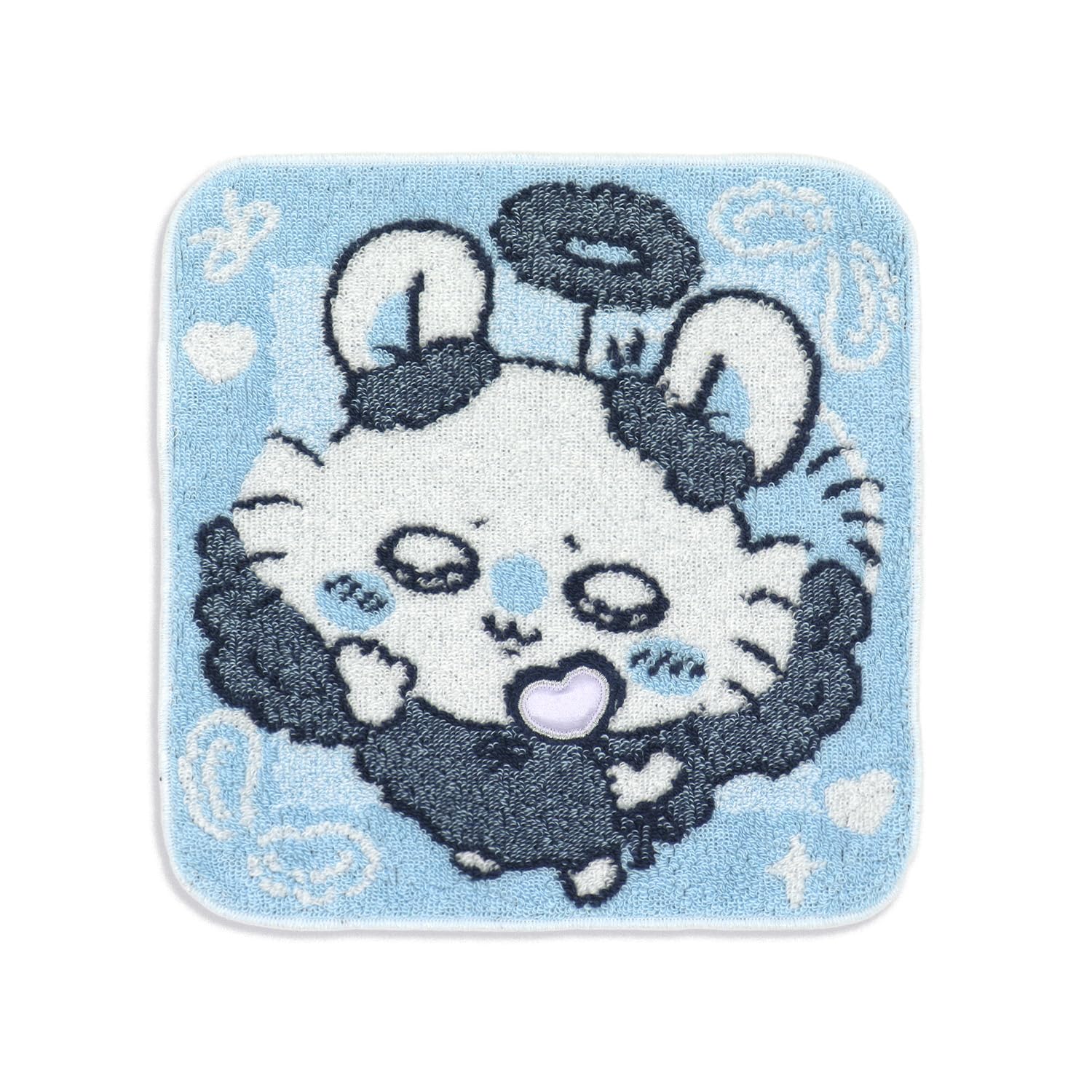 Amazon｜ちいかわ(Chiikawa) エンジェル タオルハンカチ ブルー
