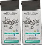Earth's Choice, Organic Coffee, Haricots entiers en décaféinés d'eau suisse 340g