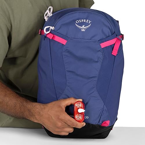 Miniatura 10 de Osprey Sportlite - Mochila de senderismo ligera unisex de 20 L, color rosa alcalino