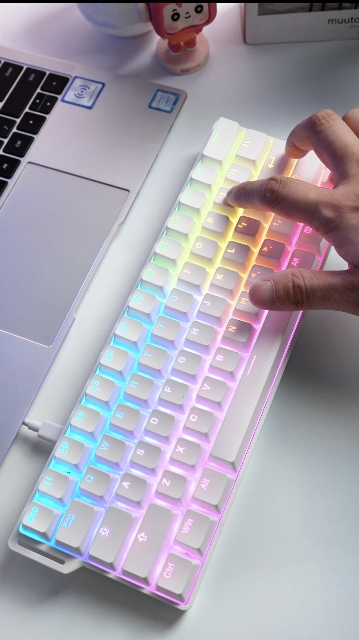 Amazon.com: DAREU EK60 HE Rapid Trigger Gaming Keyboard Wired