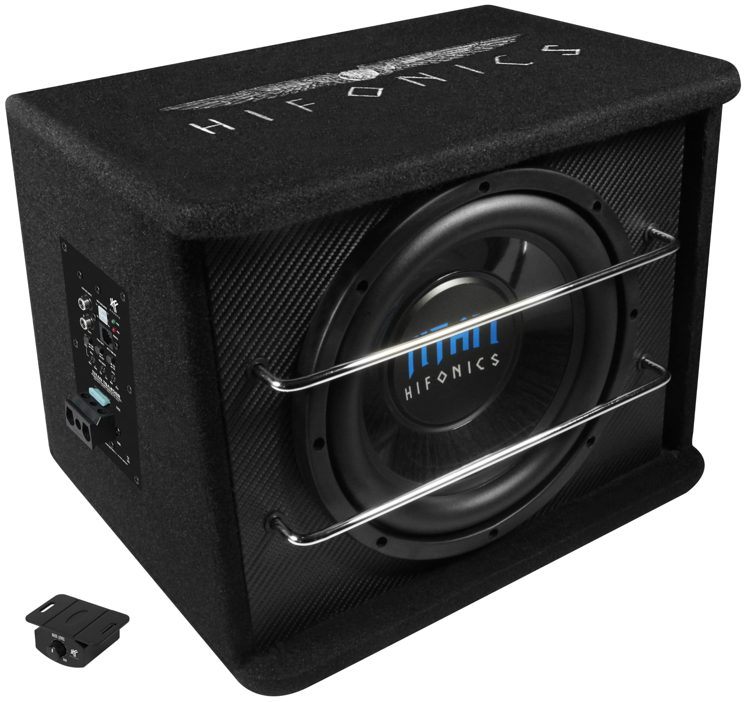 Hifonics TSA250R - Caja reflectora de graves activa de 25 cm (10")