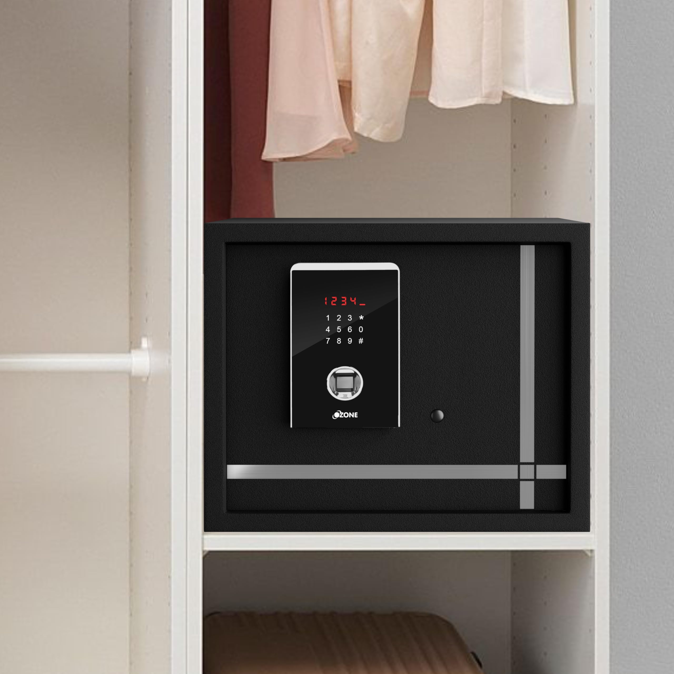 Fingerprint Safe Locker - Secure Home & Office Storage -7