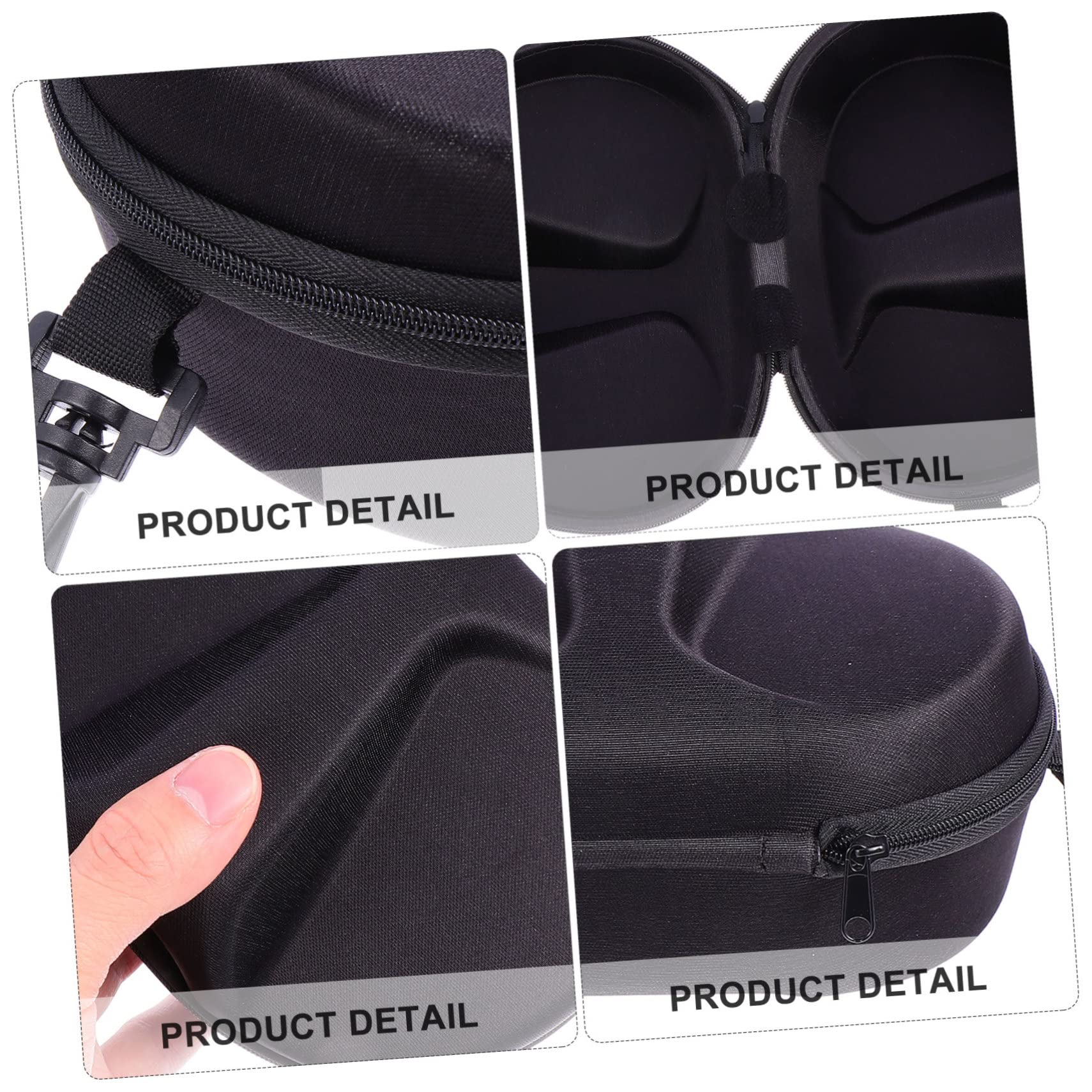 WOONEKY 3pièces Étui De Rangement Pour De Ski Boîte De Eva Pour Goggles Et De Sport Résistante Aux Et Aux Rayures Pour Ski Cyclisme Plein Air
