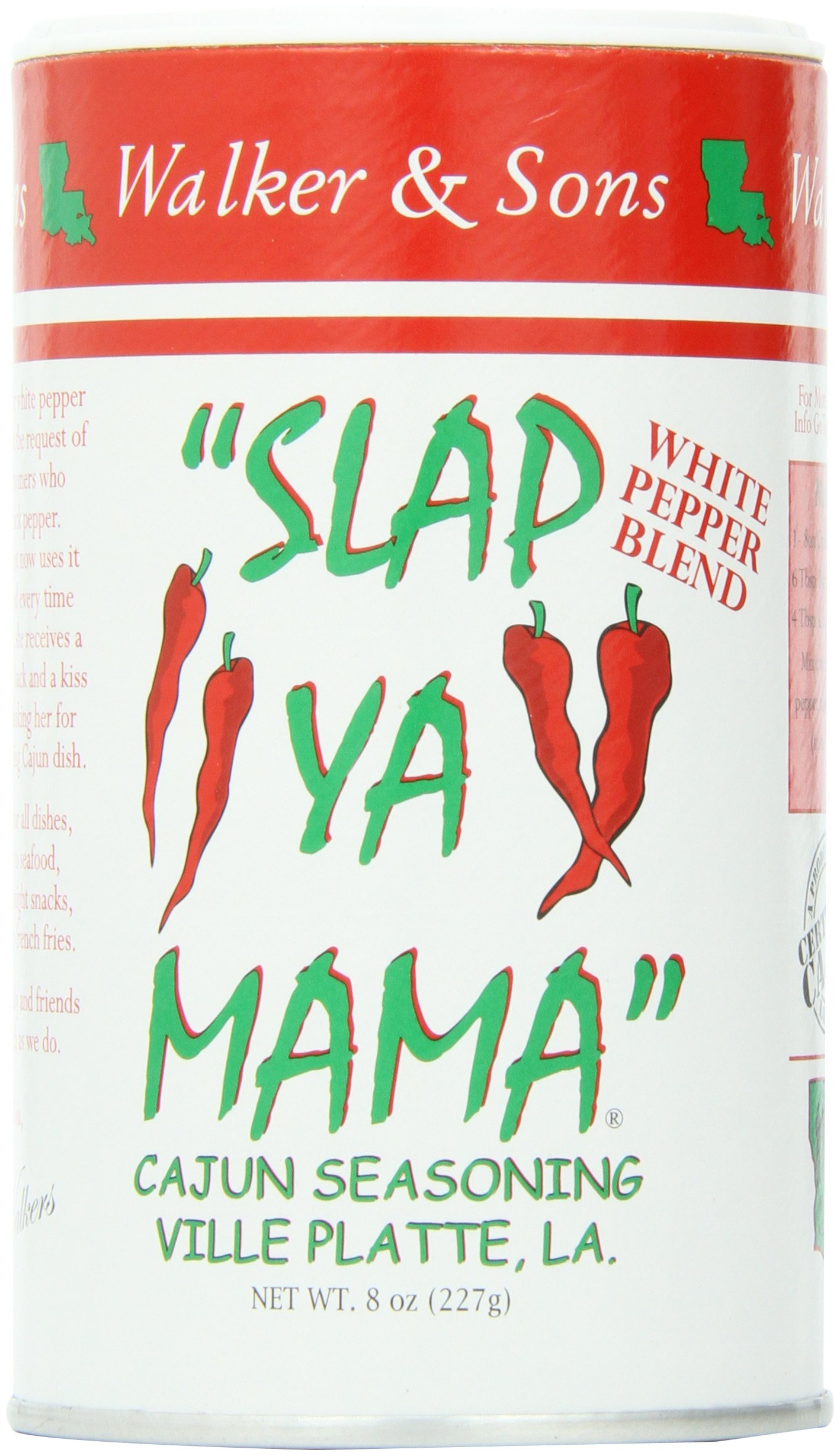 Slap Ya Mama Hot Blend Cajun Seasoning (Pack of 4)