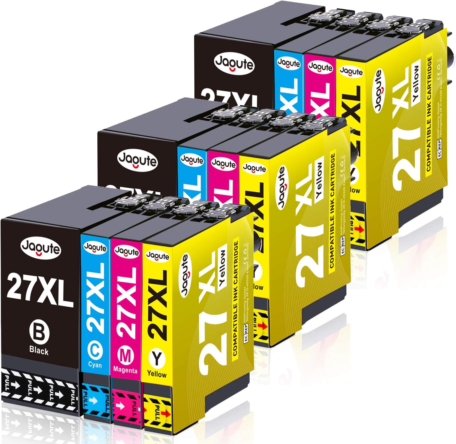 27XL Ink Cartridges Replacement for Epson 27 27XL 27XL Multipack for