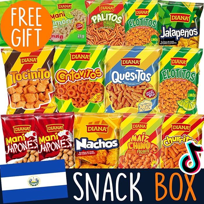 Buy Charloo International Snack Box + FREE Surprise! El Salvador
