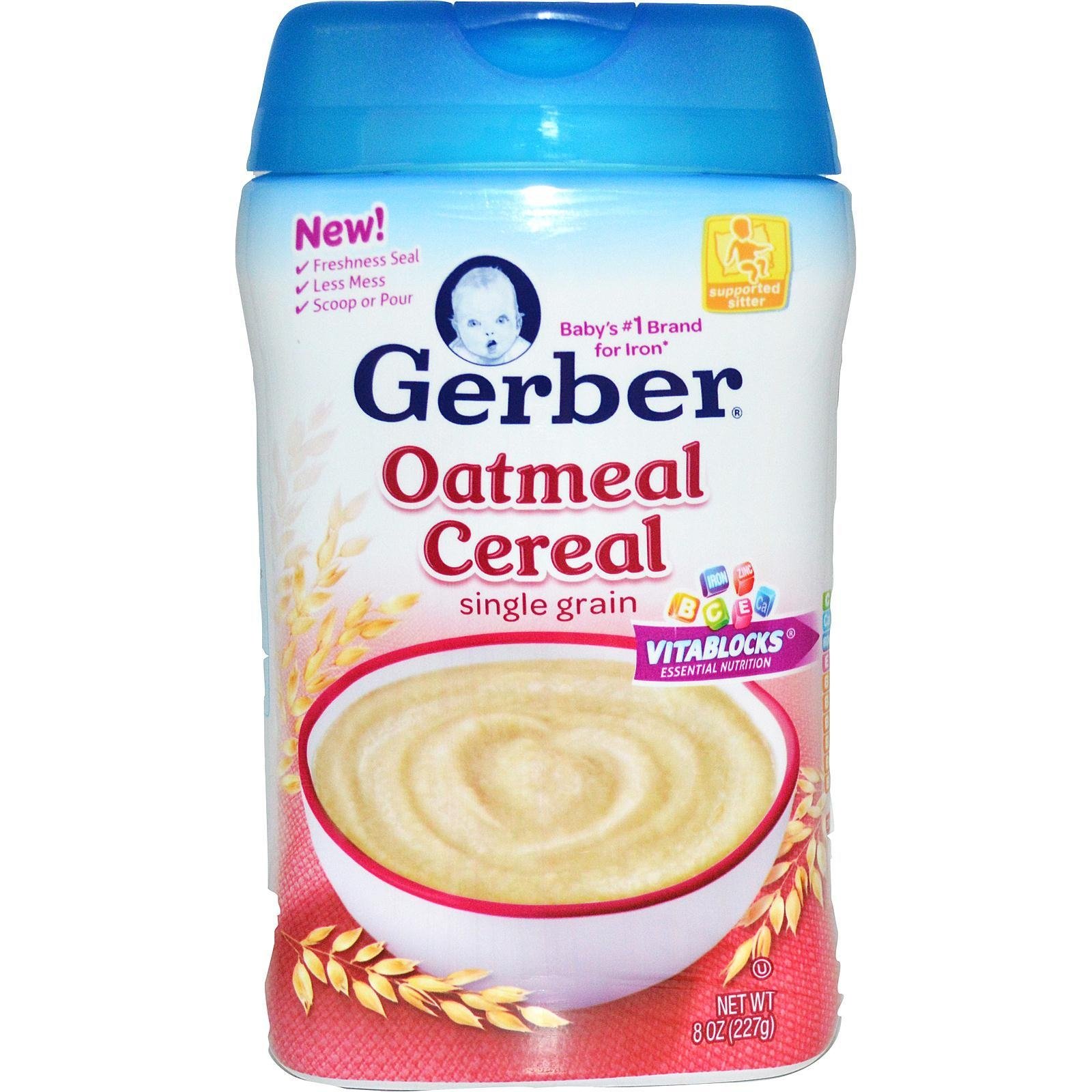 Gerber Oatmeal Single Grain Cereal Oz 227 G Desertcart INDIA