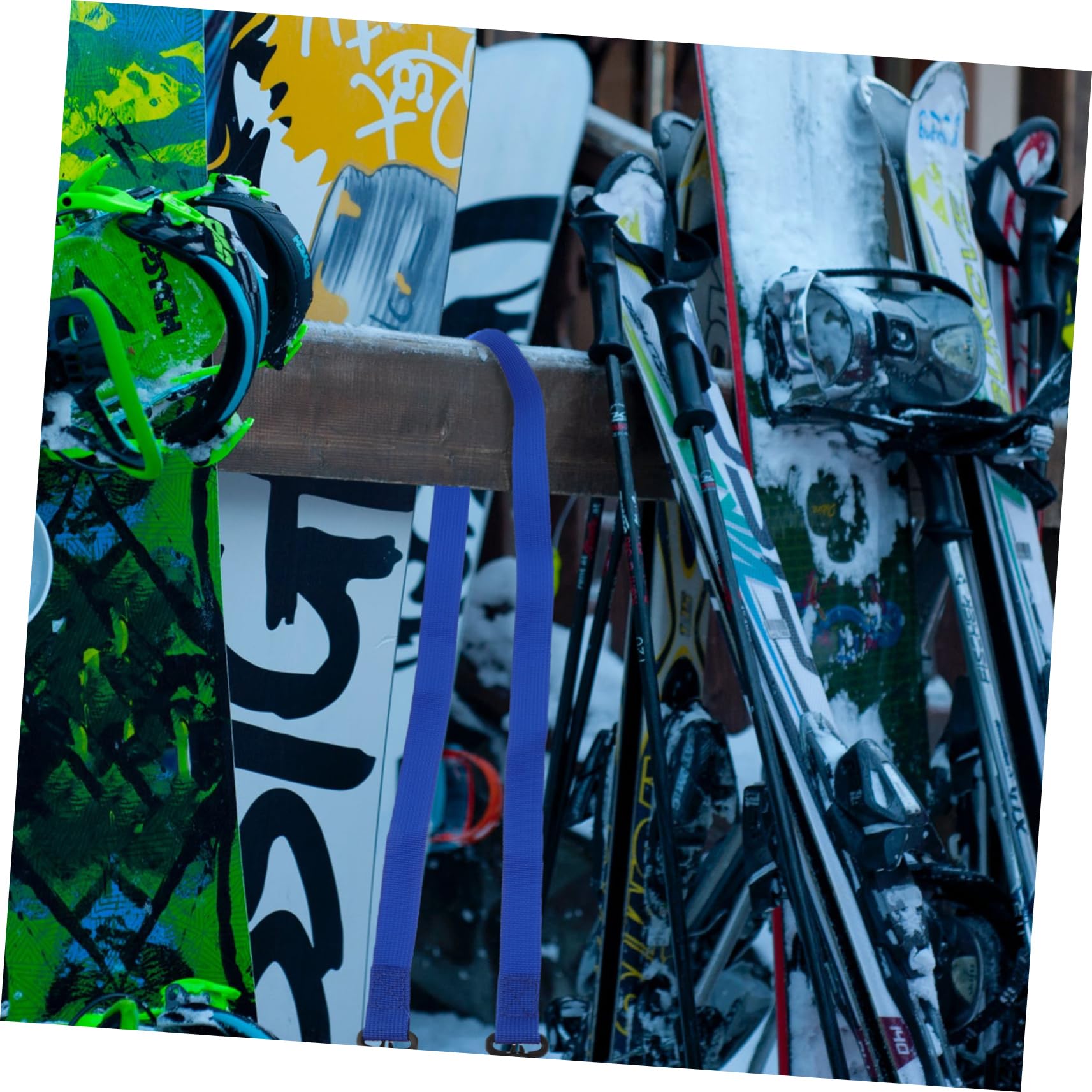 BESPORTBLE 2pcs Snowboard Boot Holder Straps Carrying Strap for Ski Boots Easy Handheld Shoulder Use for Boys and Girls and Adults