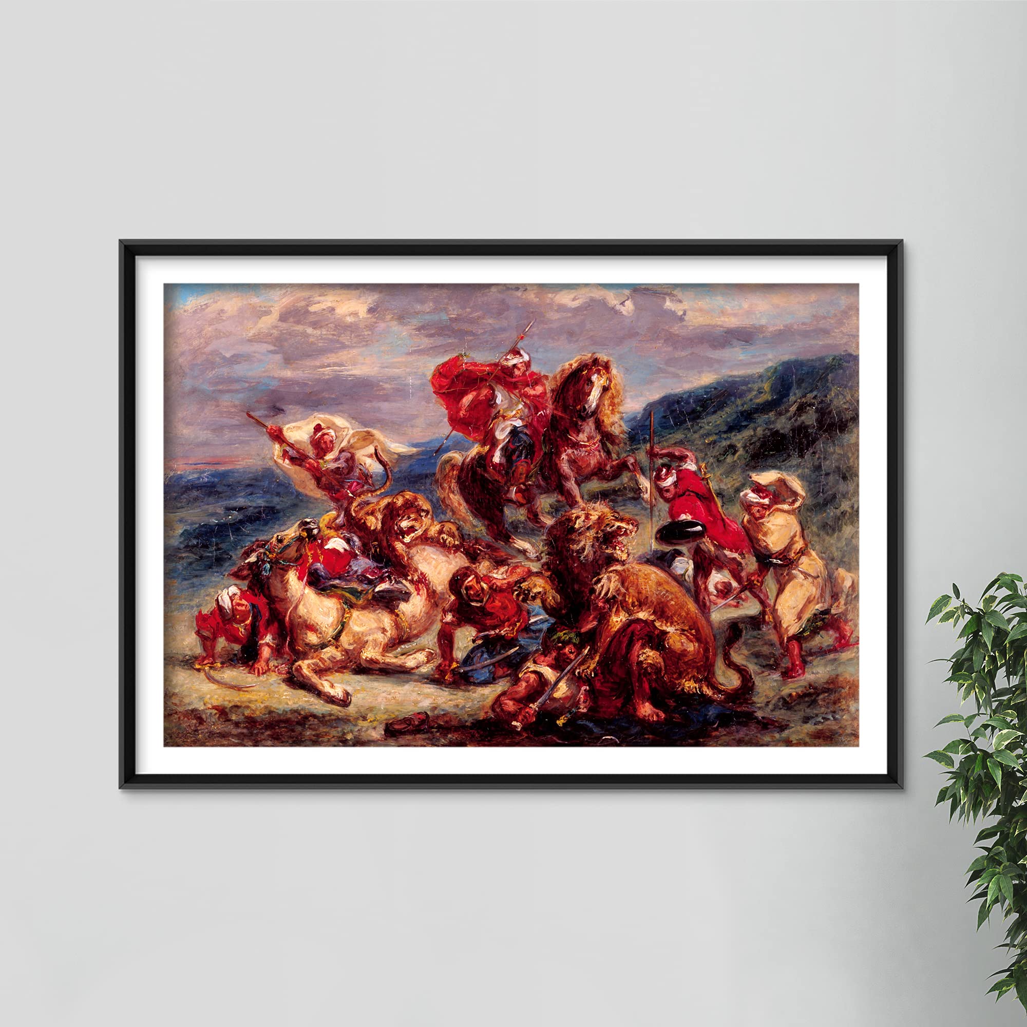 Amazon.com: 100% Smooth Cotton Paper - Eugene Delacroix - Study to
